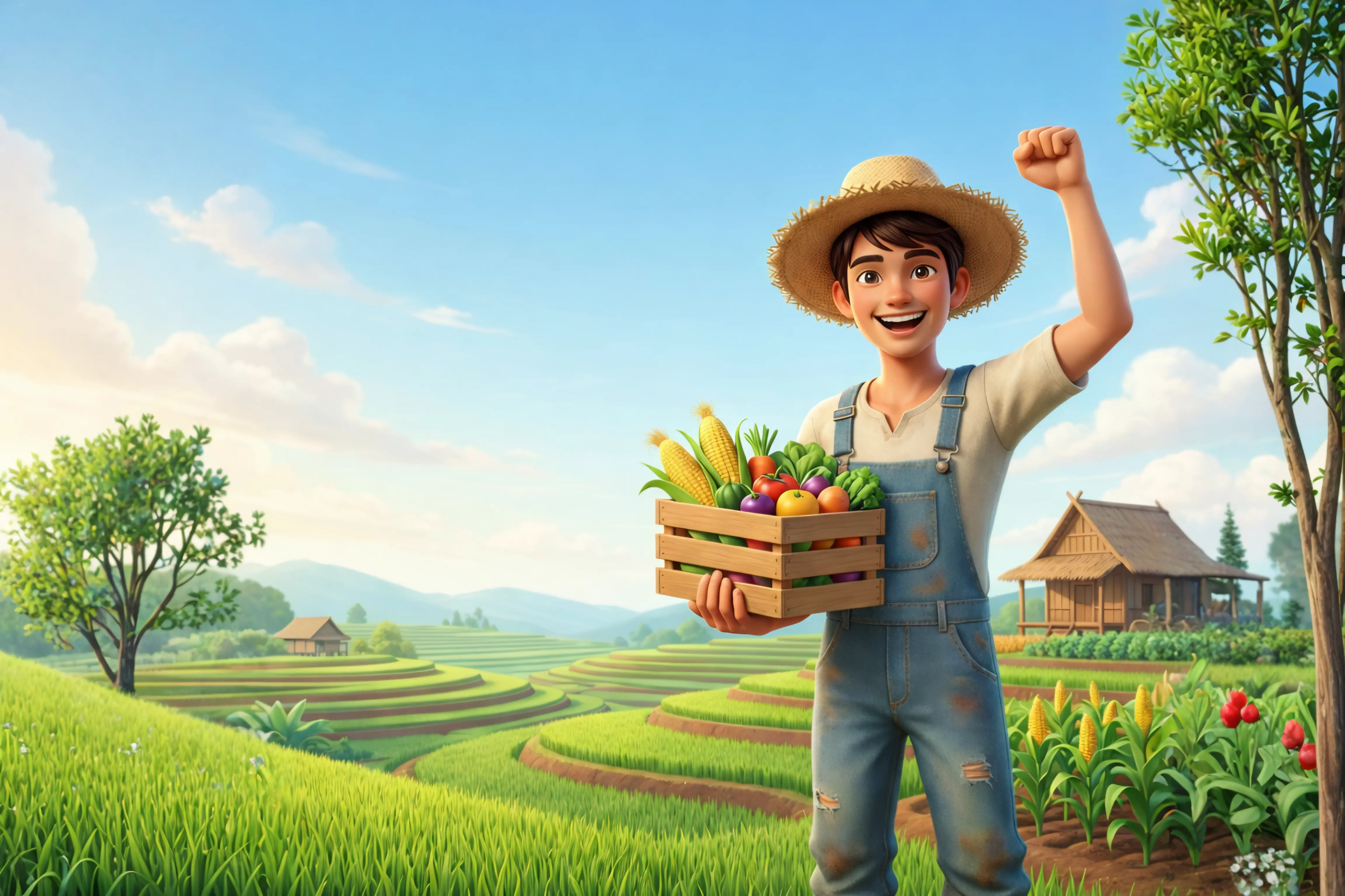 Background Pertanian Tapin